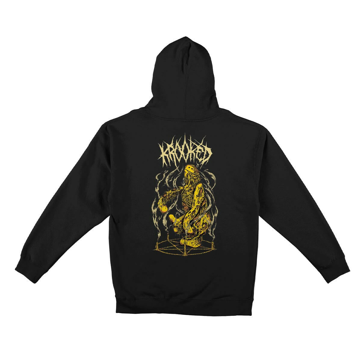 Krooked - Necroshmoo Zip Hoodie Black.