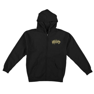 Krooked - Necroshmoo Zip Hoodie Black.