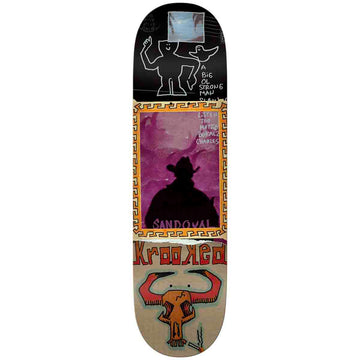 Krooked Ronnie Sandoval Gun Slinger 9.02 Skateboard Deck