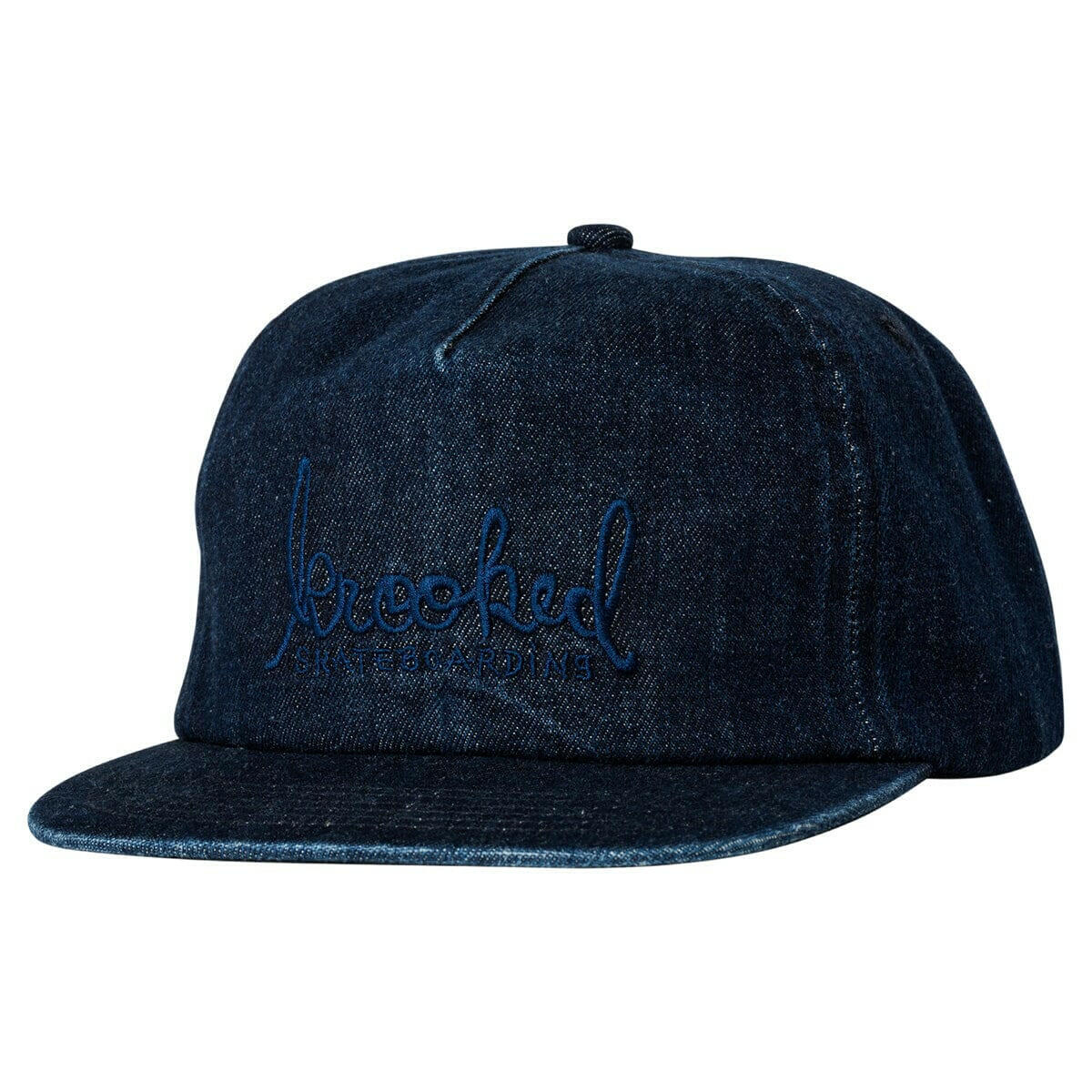 Krooked - Skript Snapback Denim.
