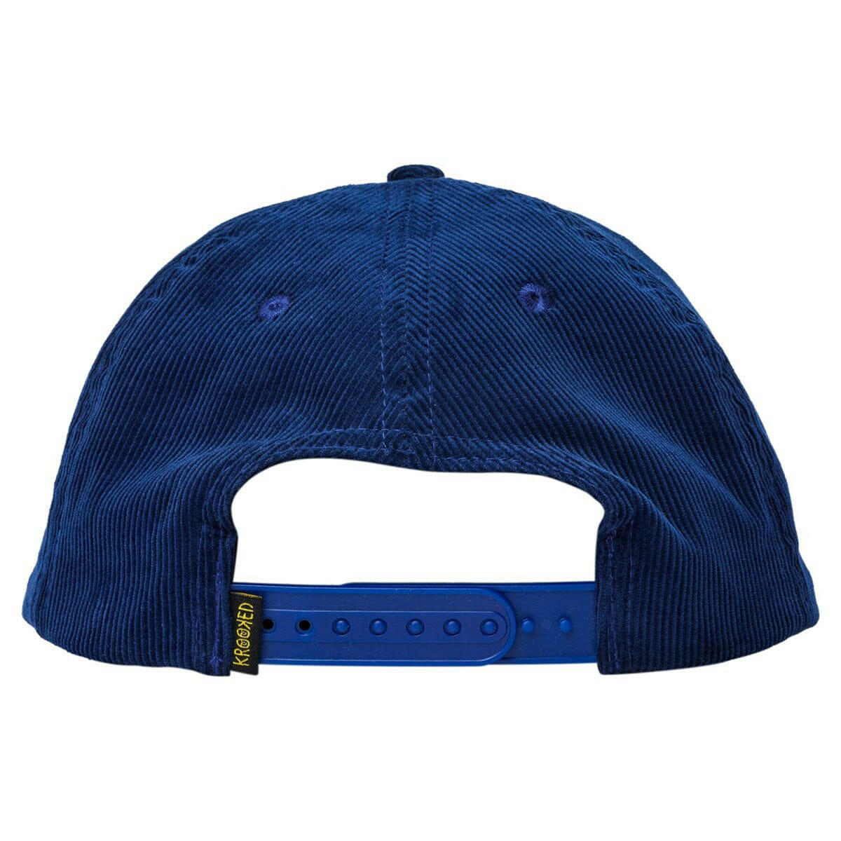 Krooked - Skript Snapback Blue/Yellow.