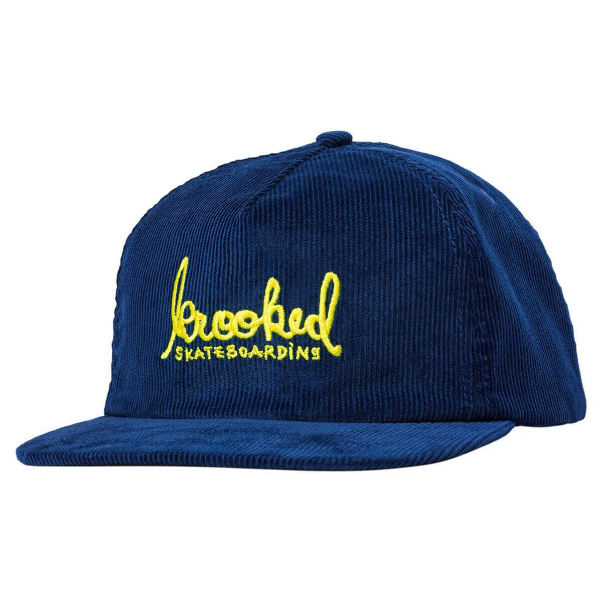 Krooked - Skript Snapback Blue/Yellow.