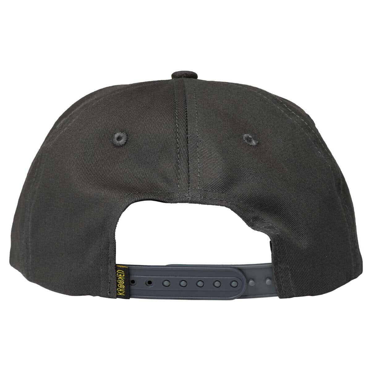 Krooked - Style Snapback Charcoal.