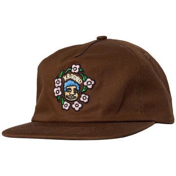 Krooked Sweatpants Redux Snapback Brown