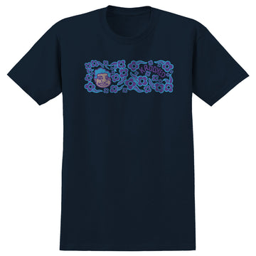 Krooked Sweatpants Redux Tee Navy