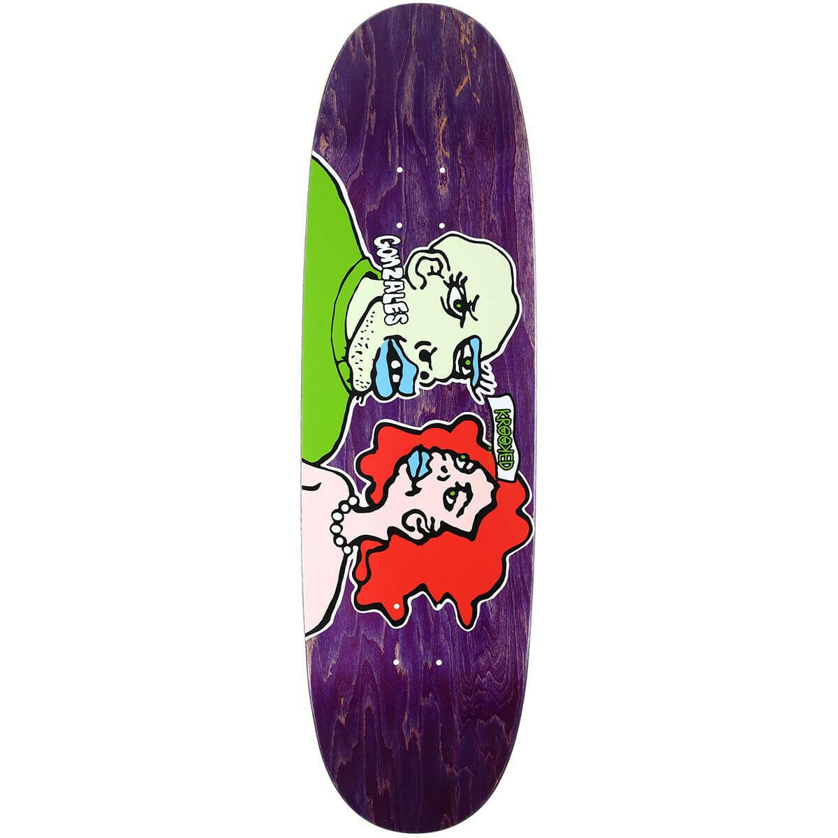 Krooked - Team Klassic 9.1 Skateboard Deck.
