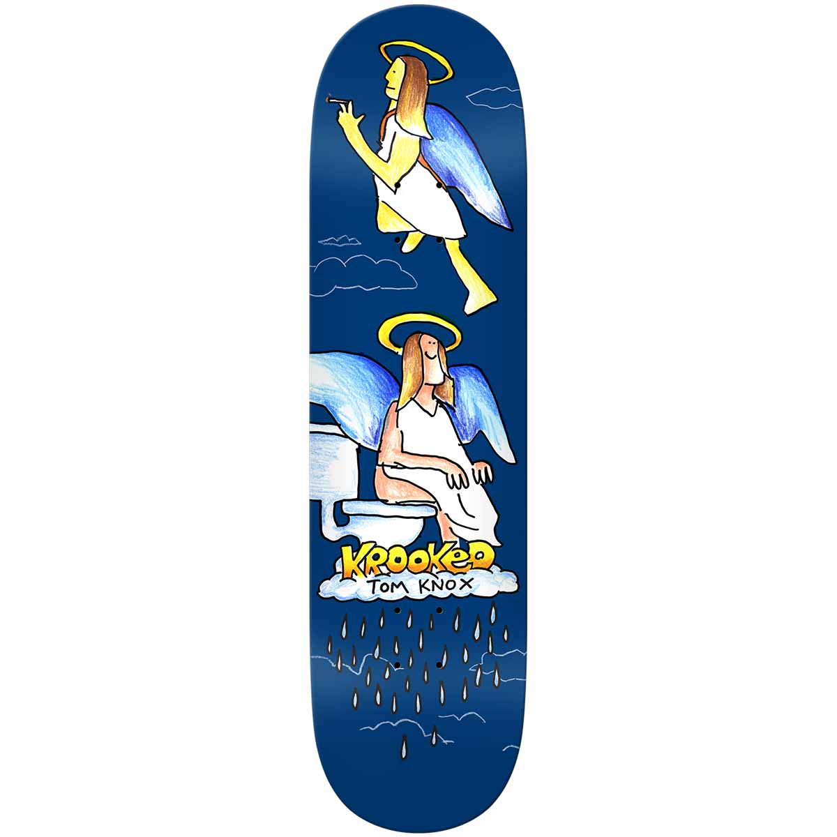 Krooked Tom Knox Angel 8.5 Skateboard Deck