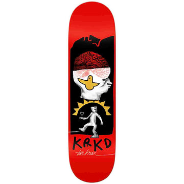 Krooked Tom Knox Brain & Bird 8.5 Skateboard Deck