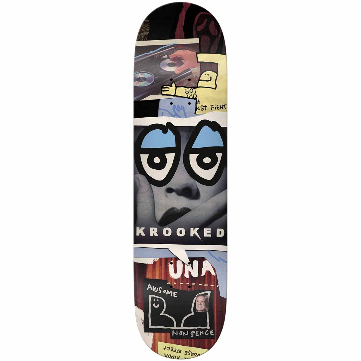 Krooked Una Farrar Nonsence 8.28 Skateboard Deck