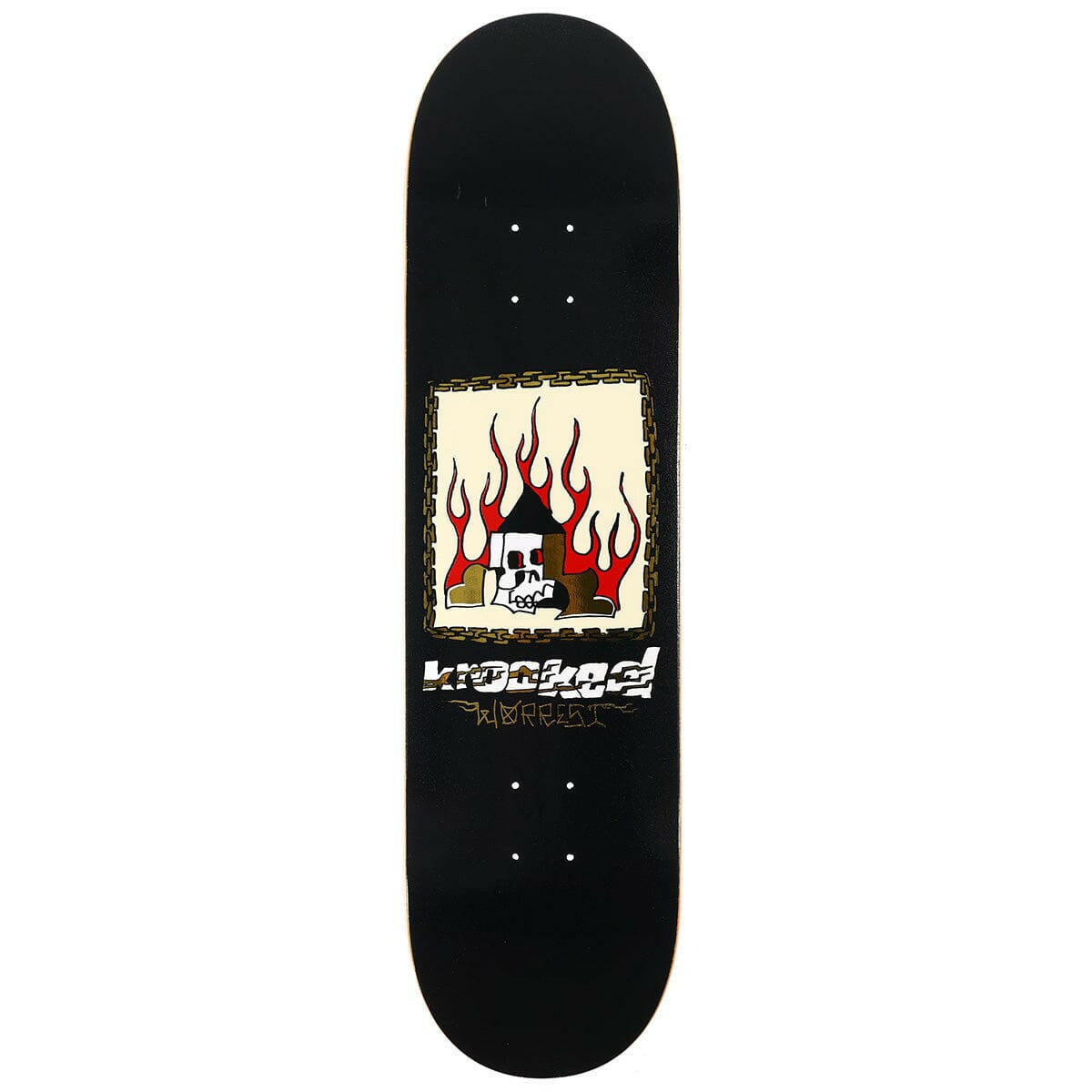 Krooked - Bobby Worrest Chain Frame Twin Tail 8.3 Skateboard Deck.