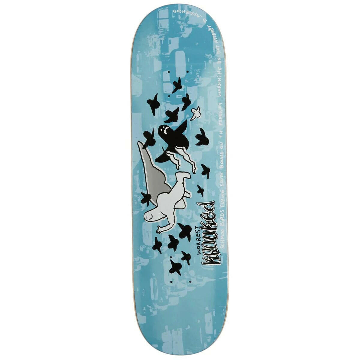 Krooked - Bobby Worrest Southbound 8.25 Skateboard Deck.