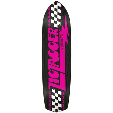 Krooked - Zip Zagger Black 8.62 Skateboard Deck.