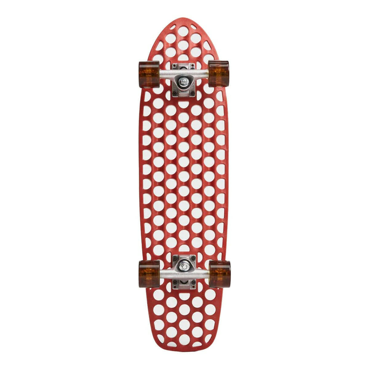 Lander - King Red RODEO Crusier 8.0 Complete Skateboard.