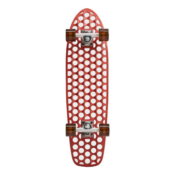 Lander - King Red RODEO Crusier 8.0 Complete Skateboard.