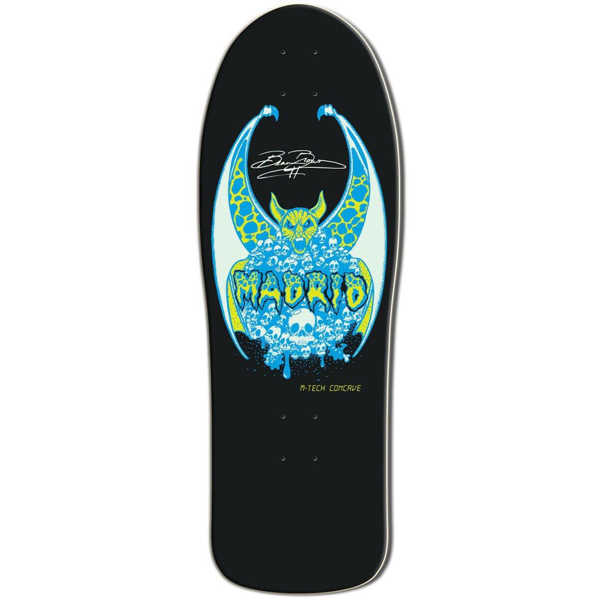 Madrid - Beau Brown Retro Glow 10.25 Skateboard Deck.