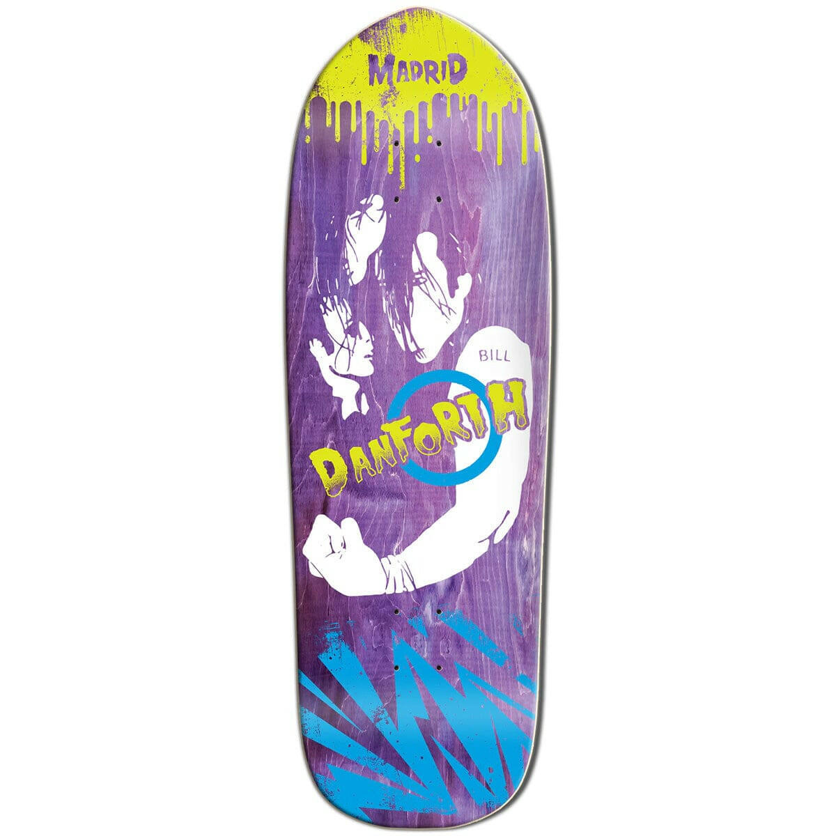 Madrid - Bill Danforth Mad Club 10.5 Skateboard Deck.