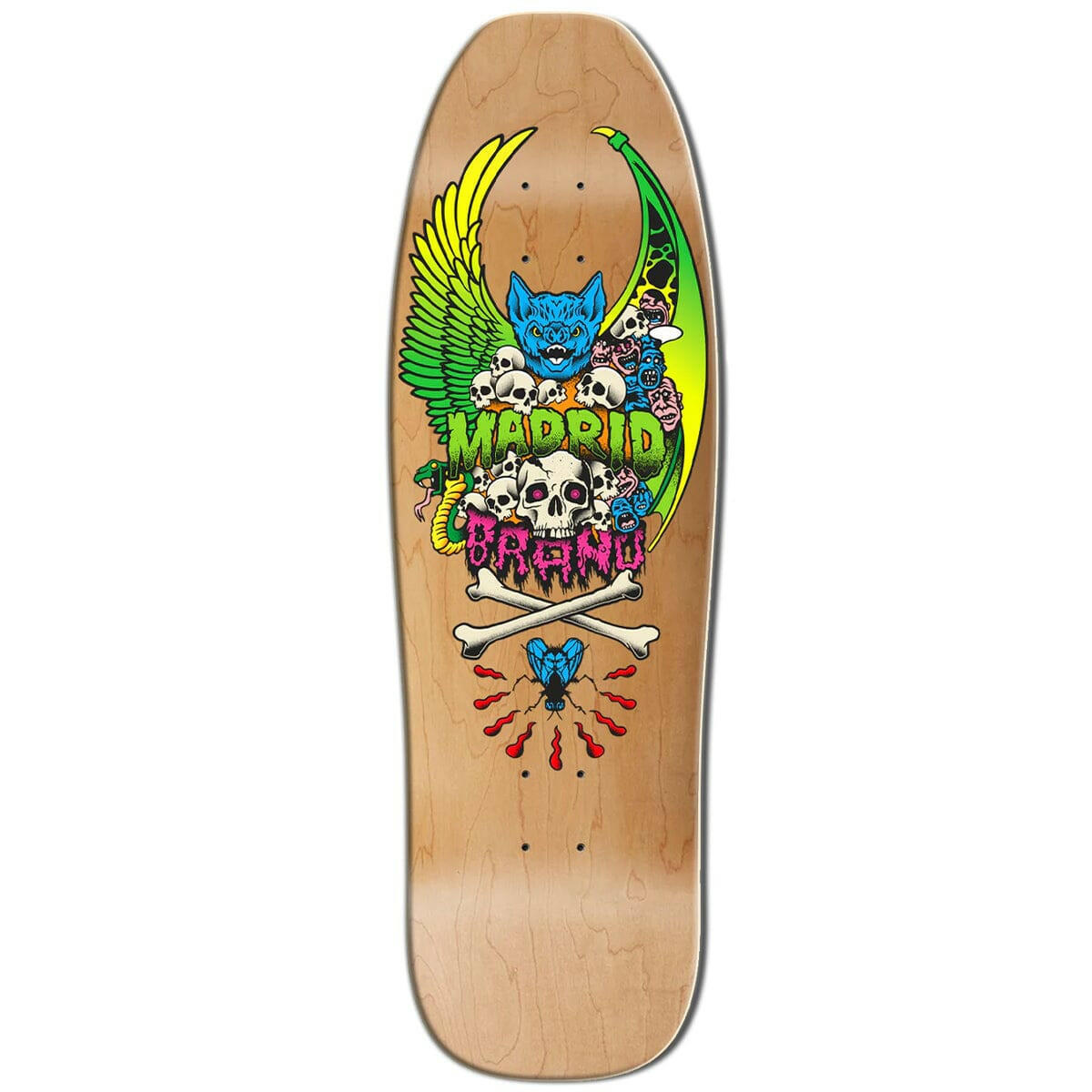 Madrid - Brand X Exclusive Signed 9.5 Skateboard Deck.