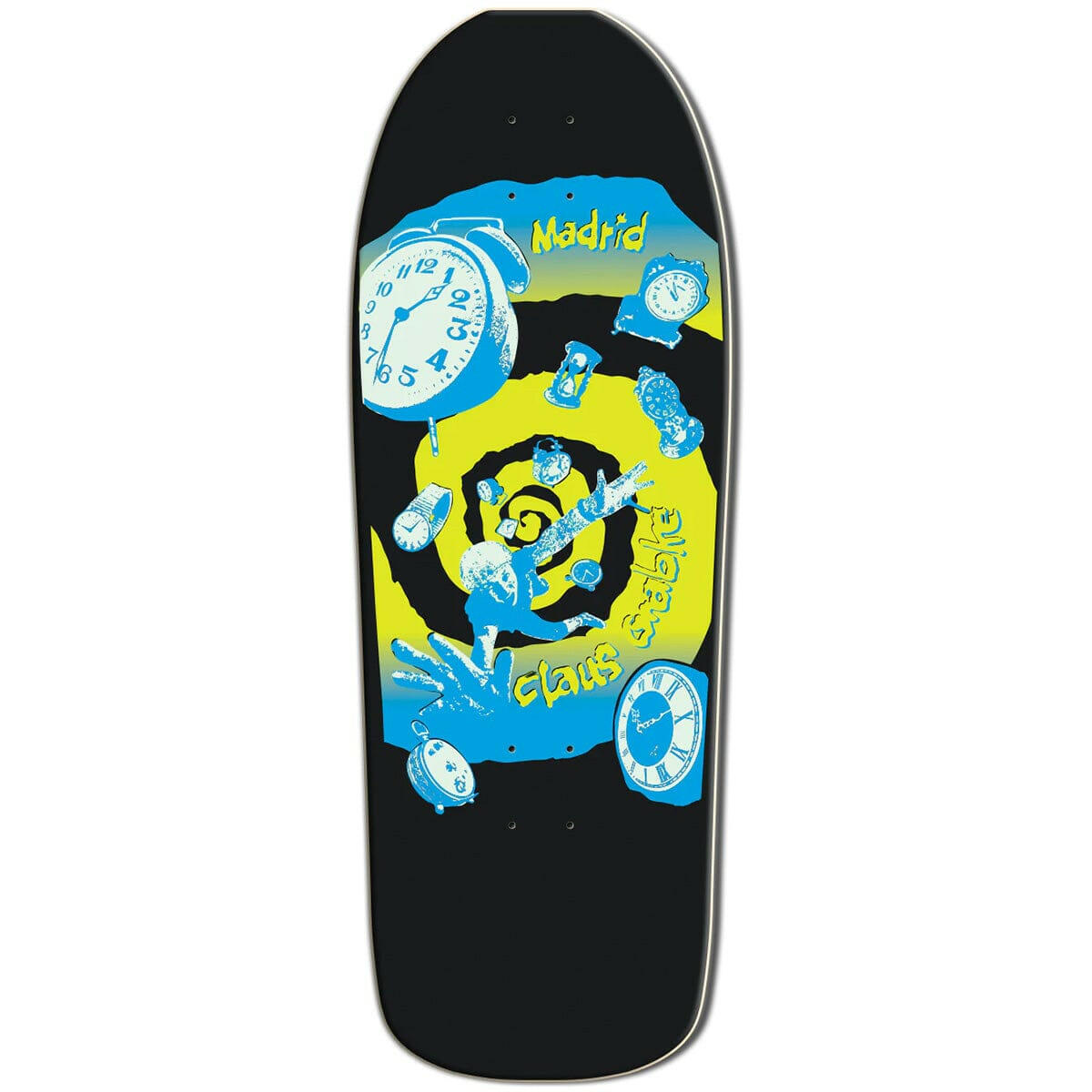 Madrid - Claus Grabke Retro Glow 10.75 Skateboard Deck.