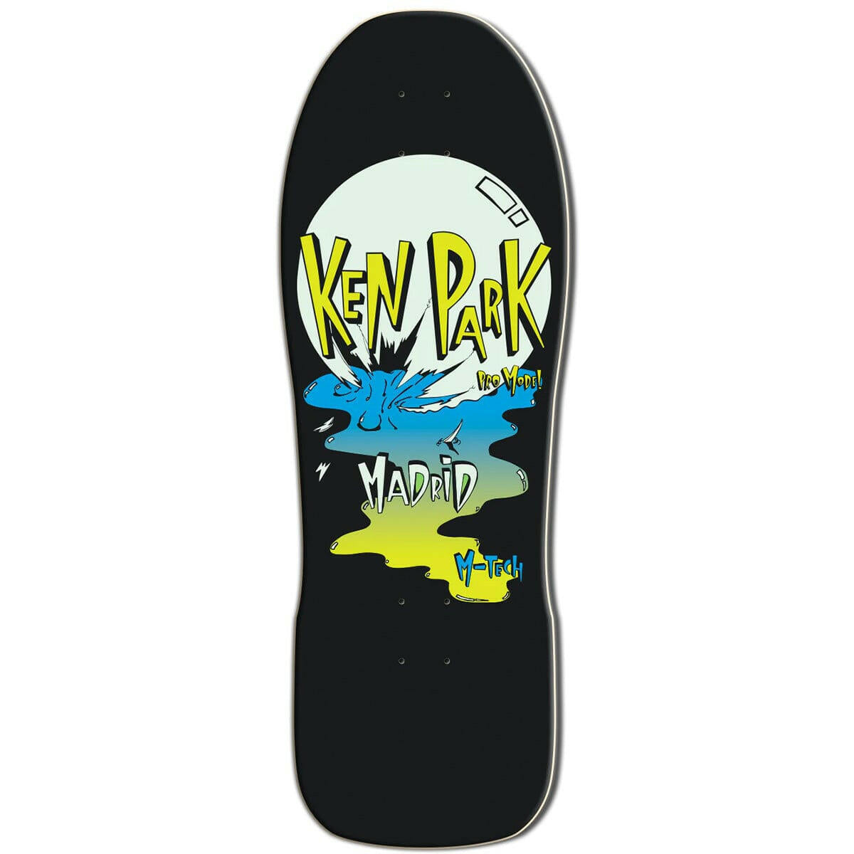 Madrid - Ken Park Retro Glow 10.25 Skateboard Deck.