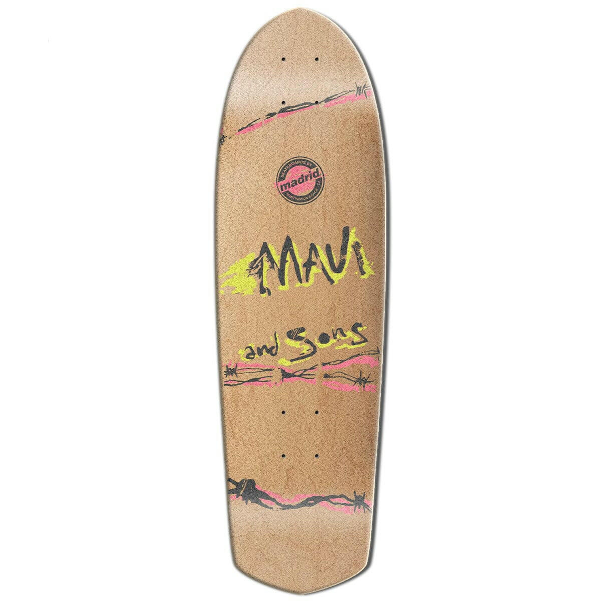 Madrid - Maui & Sons Sharkman Cruiser 8.25 Skateboard Deck.