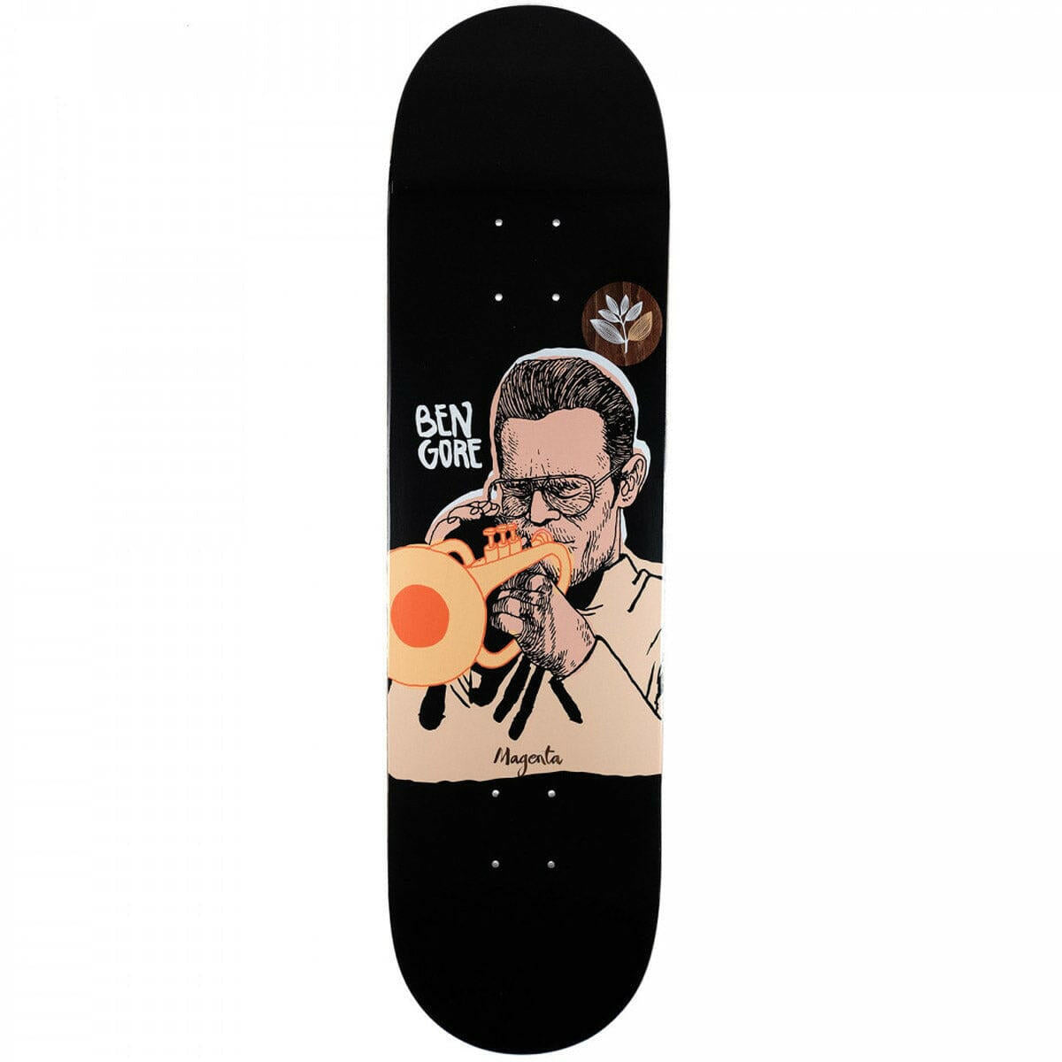 Magenta - Ben Gore Free Jazz 8.125 Skateboard Deck.