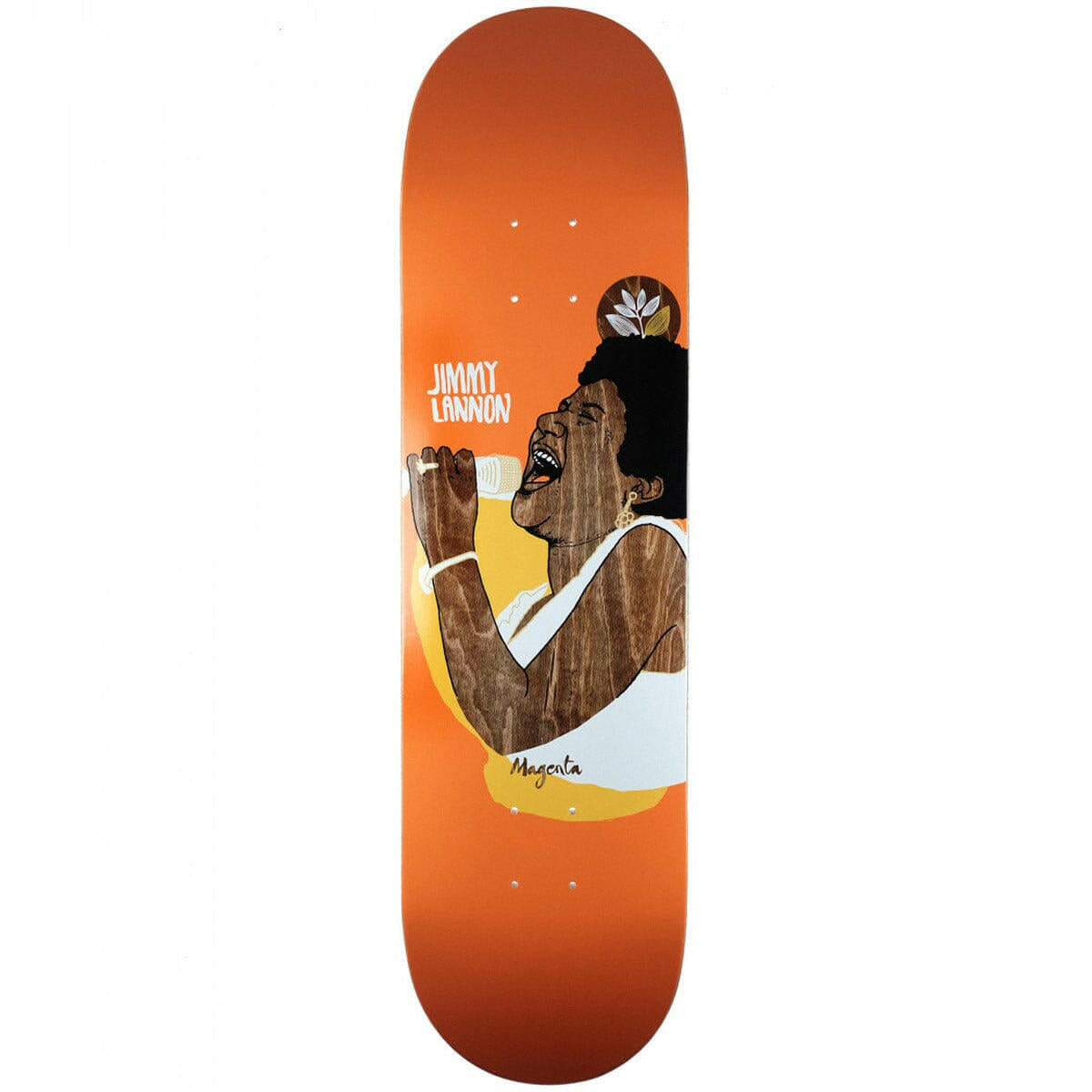 Magenta - Jimmy Lannon Free Jazz 8.125 Skateboard Deck.