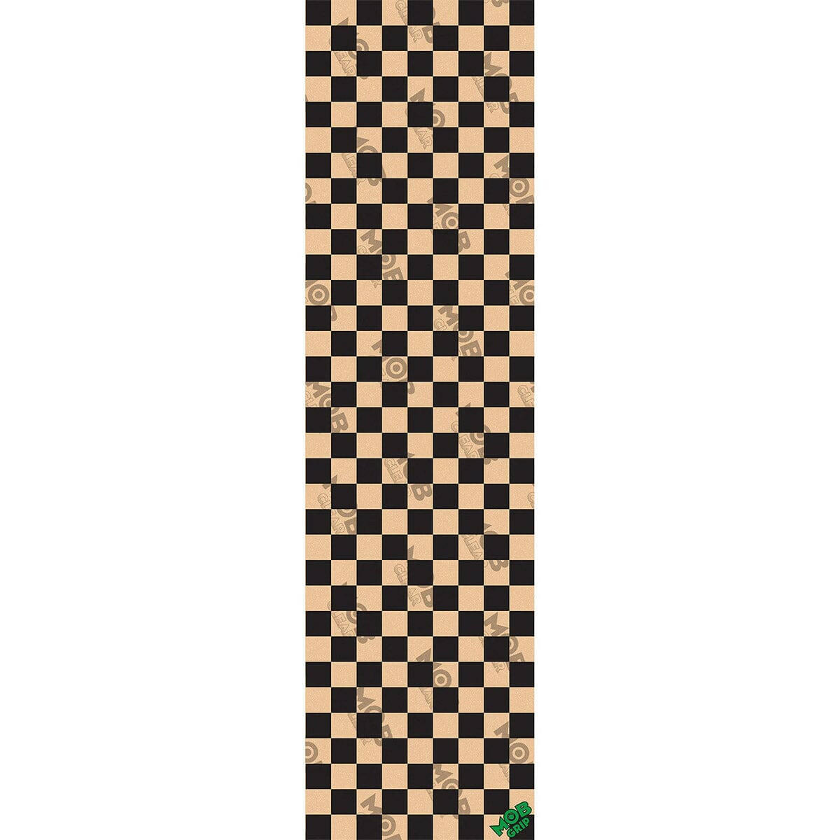 Mob - Black Checkers Clear 9 Griptape.