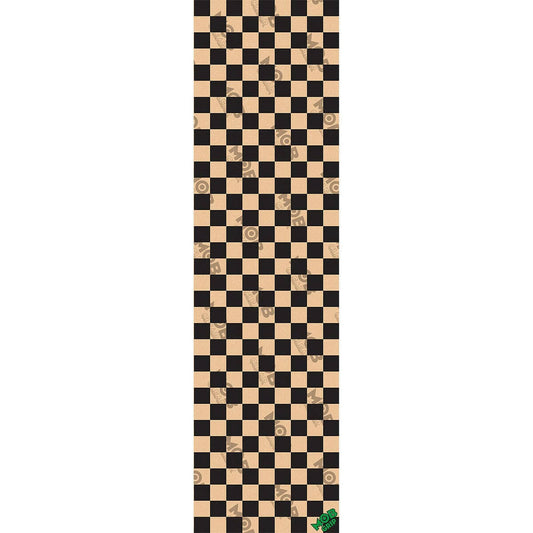 Mob - Black Checkers Clear 9 Griptape.