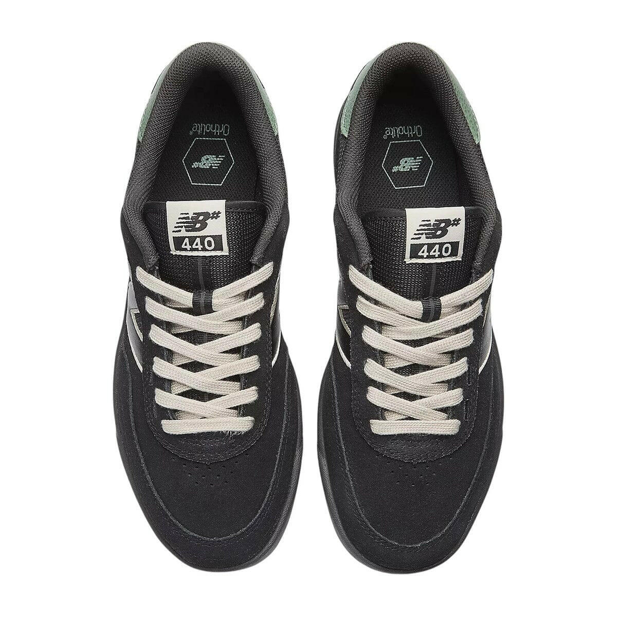 New Balance - 440 Shoes Black/White.