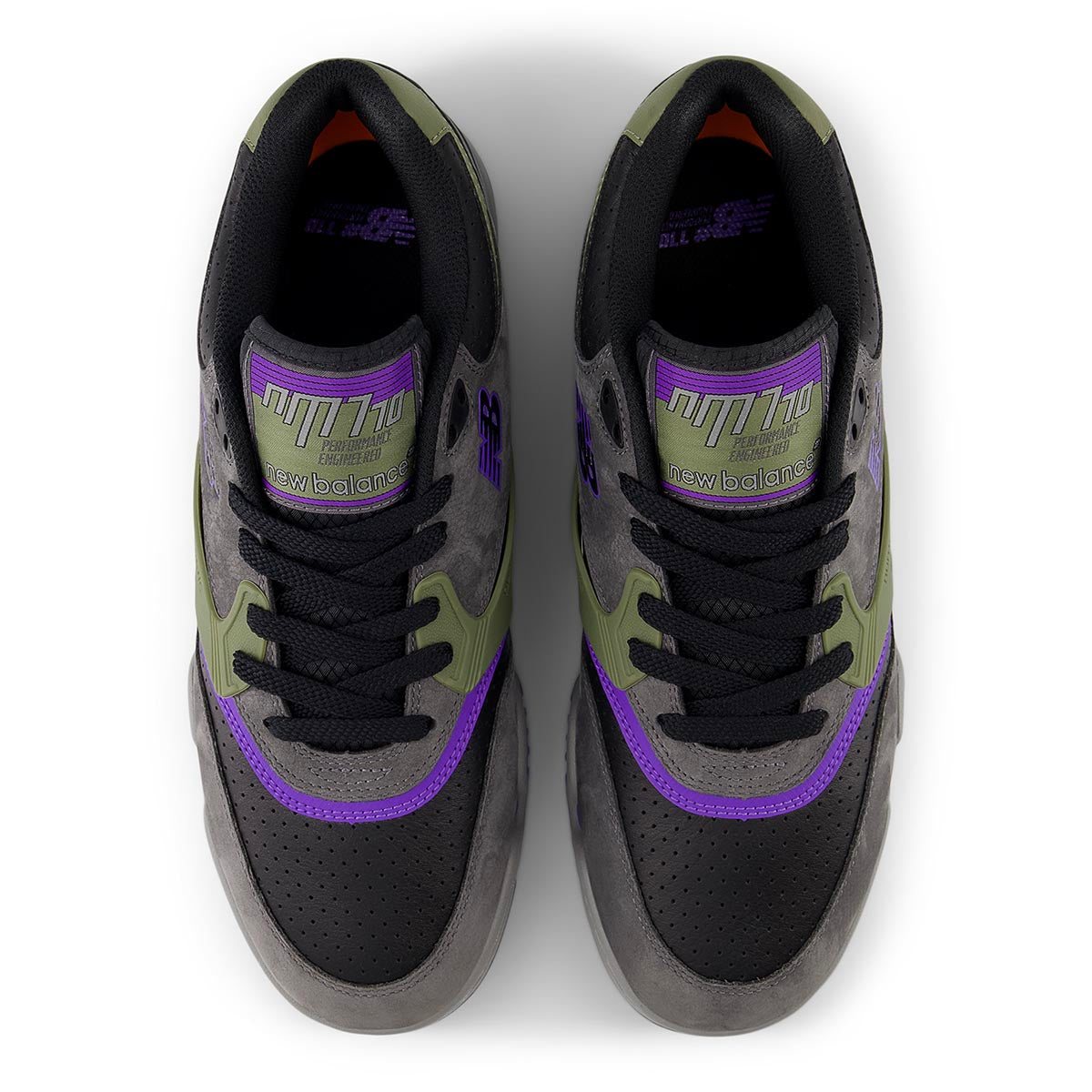 New Balance - 770 Shoes Charcoal/Purple.