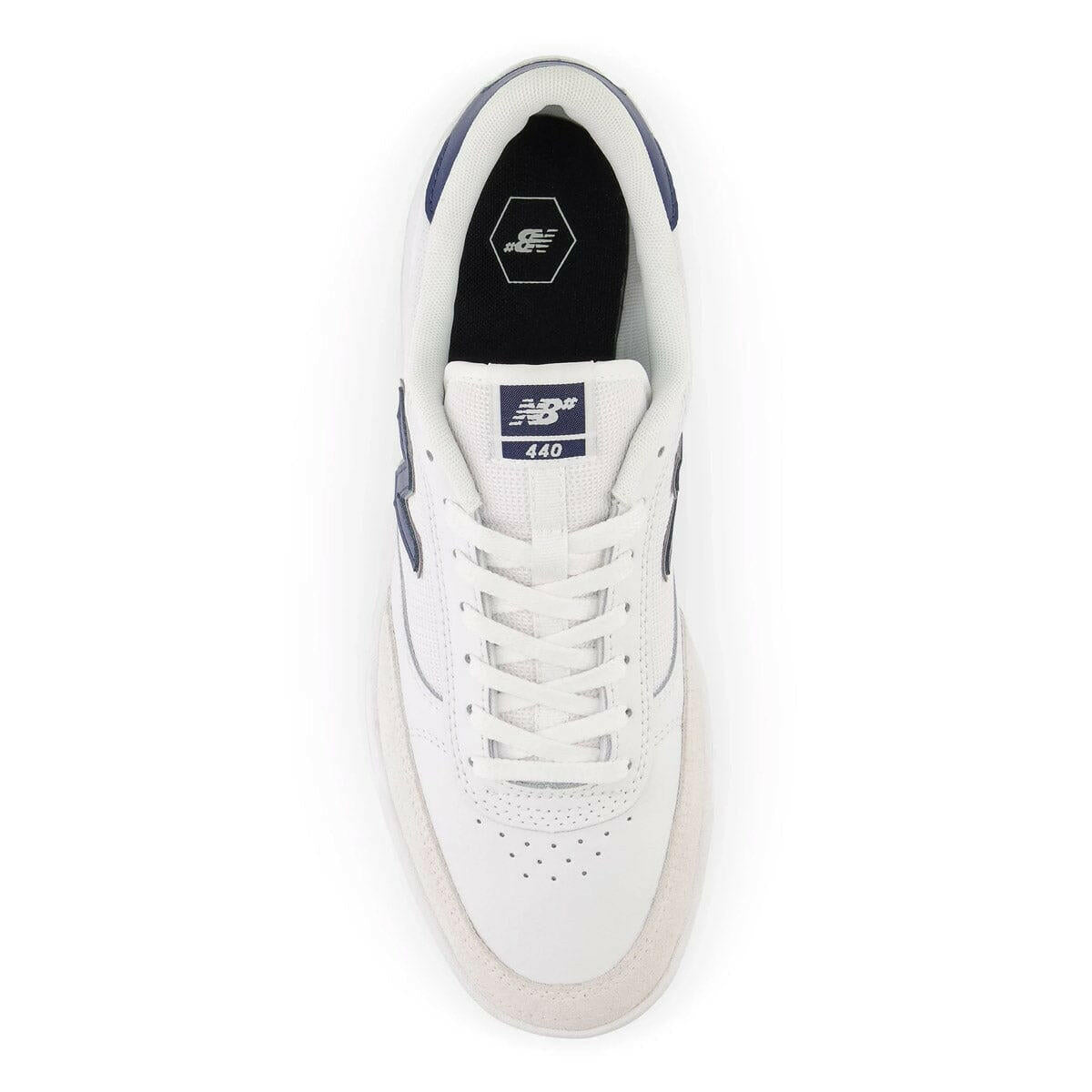 New Balance - 440 Shoes White/Navy.