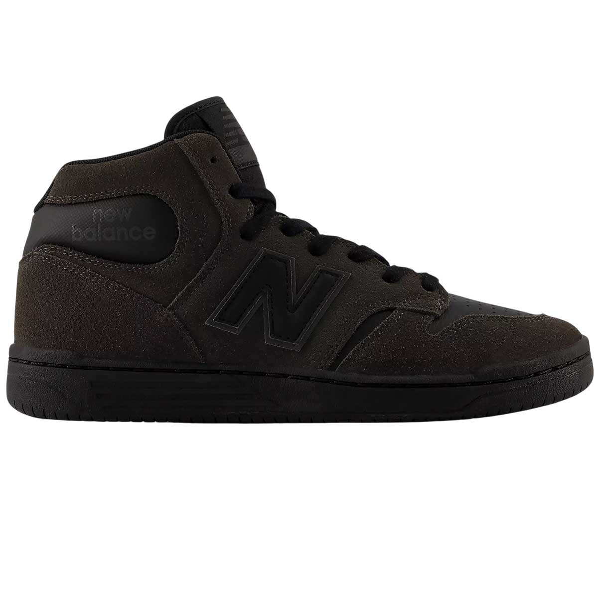 New Balance 480 High Shoes Black Cement