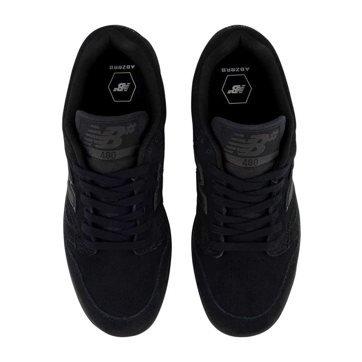 New Balance 480 Shoes Black Top