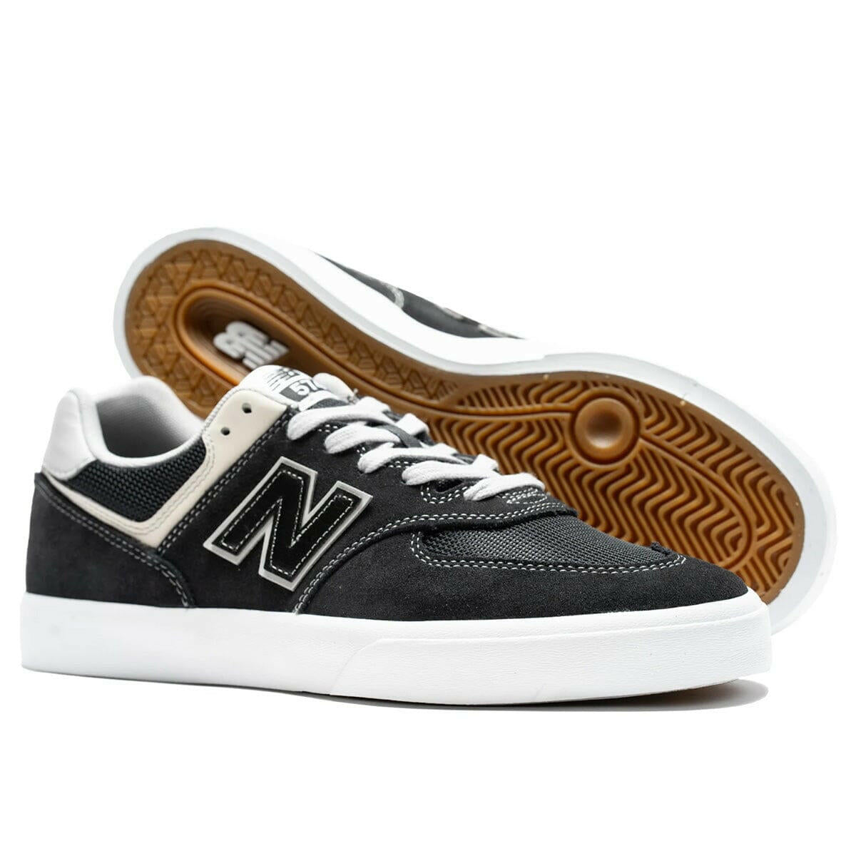 New Balance Numeric - 574 Shoes Black/Grey.