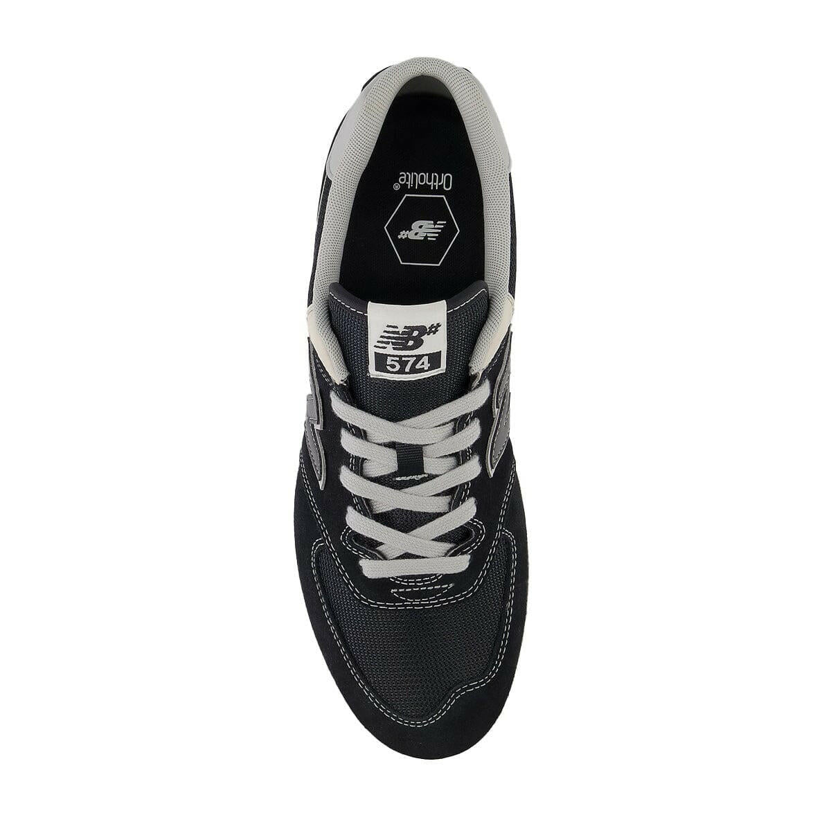 New Balance Numeric - 574 Shoes Black/Grey.