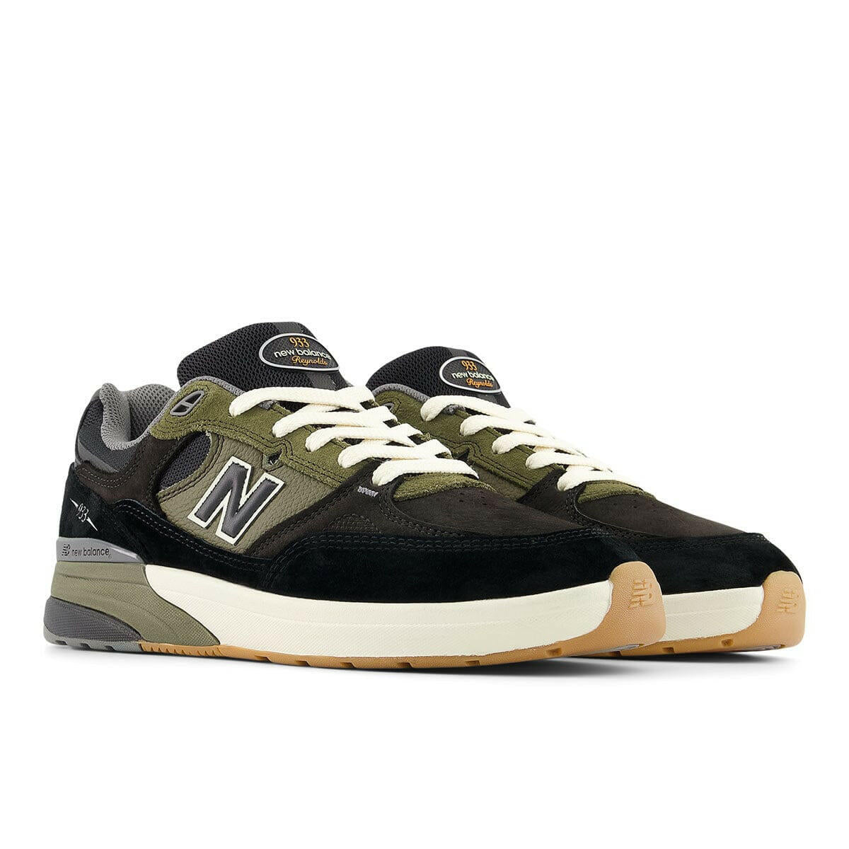 New Balance - Andrew Reynolds 933 Shoes Black/Dark Olive.