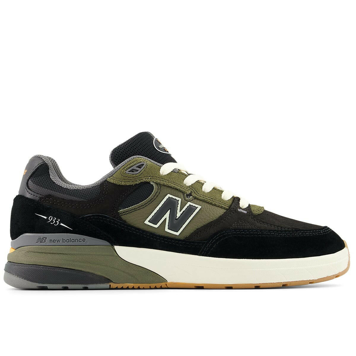 New Balance - Andrew Reynolds 933 Shoes Black/Dark Olive.