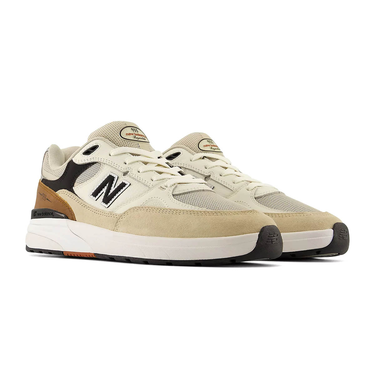 New Balance Andrew Reynolds 933 Shoes Sea Salt/Brown Front
