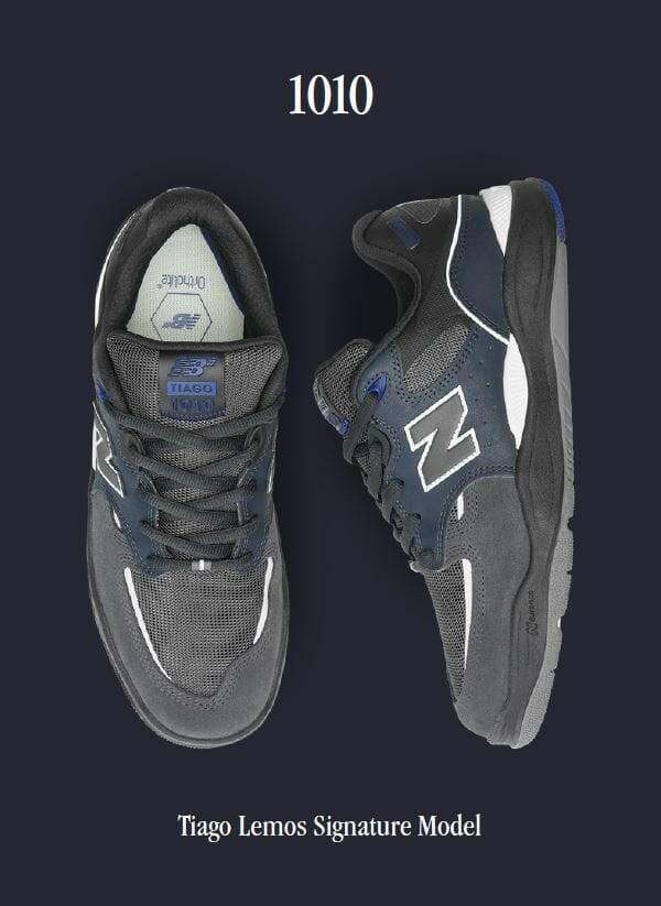 New Balance Numeric - Tiago Lemos 1010 Shoes Phantom/Black.