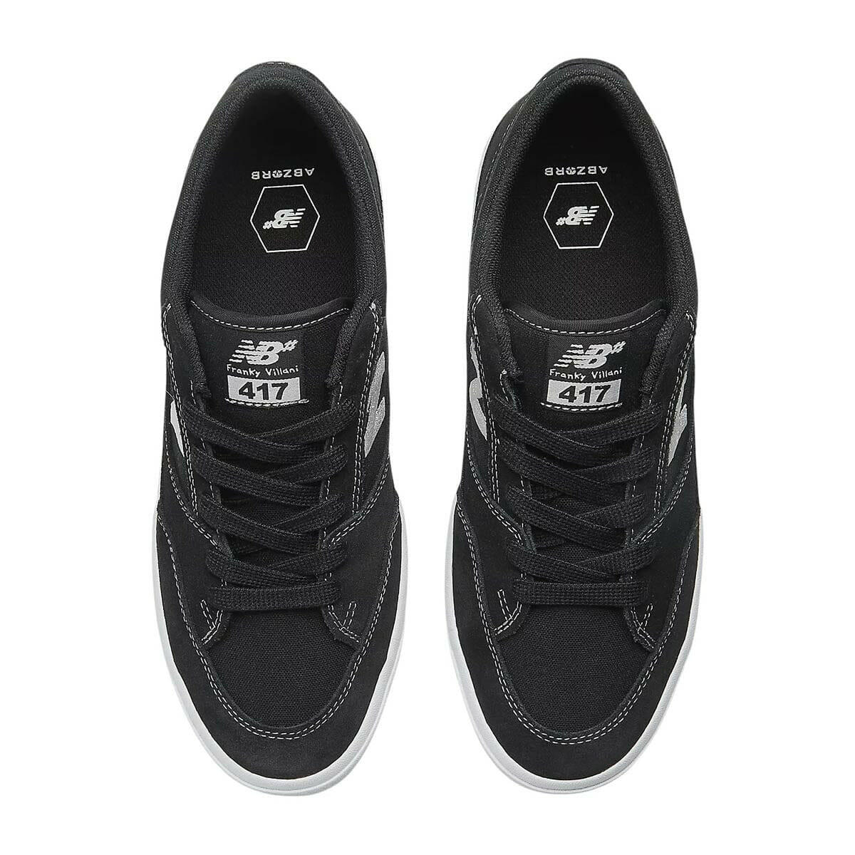 New Balance - Franky Villani 417 Low Shoes Black/White.