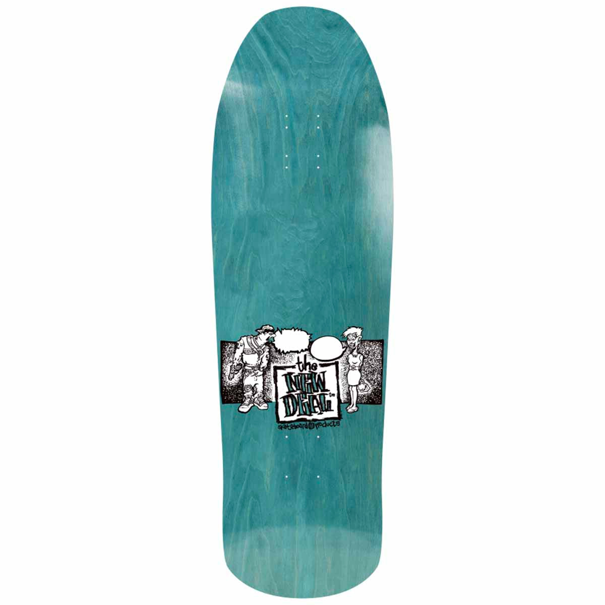 New Deal Andy Howell Tricycle Kid 9.6 Reissue Skateboard Deck Top