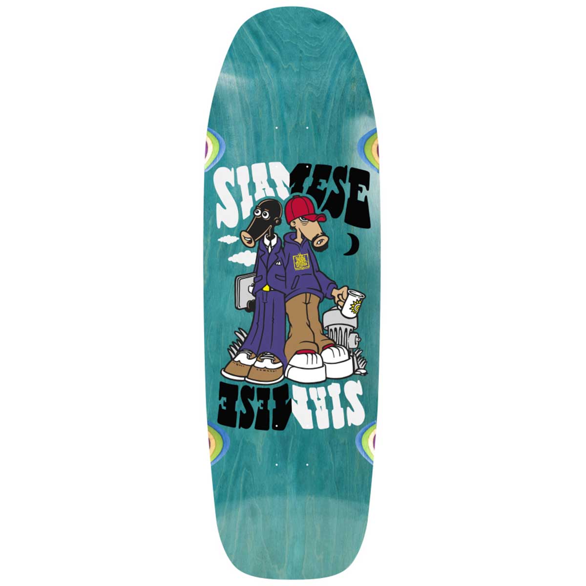 New Deal New Siamese 9.63 Reissue Skateboard Deck