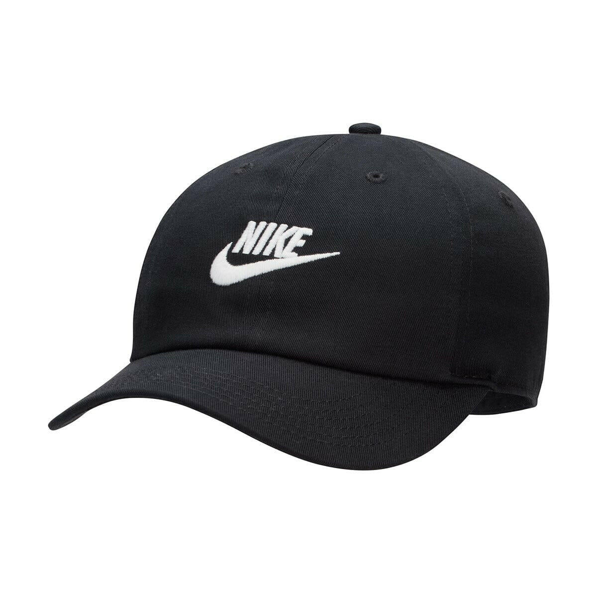 Nike - Unstructured Futura Wash Youth Cap Black/White.