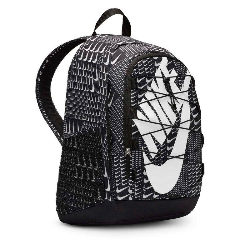 black and white nike backpack