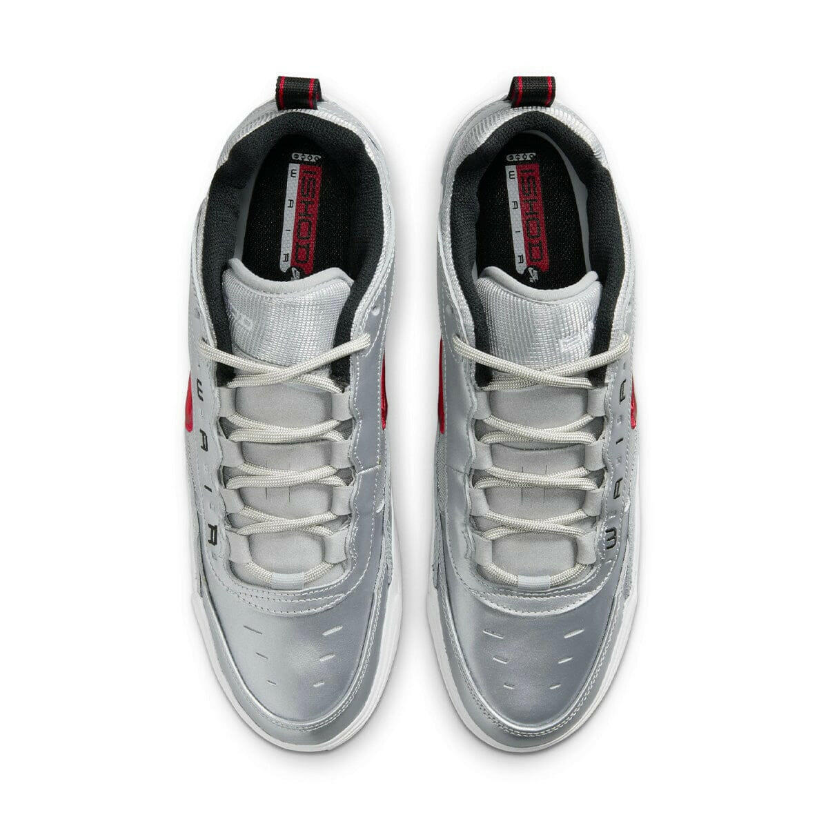 Nike SB - Ishod Air Max Shoes Metallic Silver/Red.