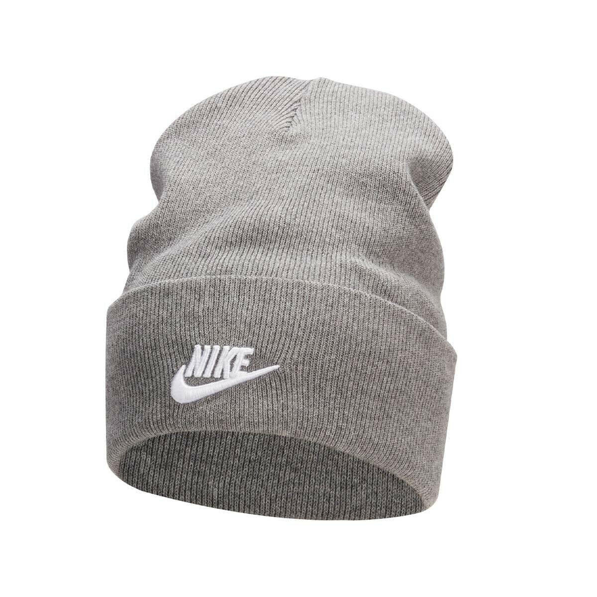 Nike - Peak Tall Cuff Beanie Grey.
