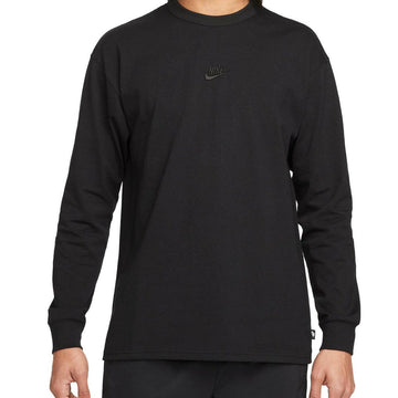 Nike - Premium Essentials L/S Tee Black/Black.
