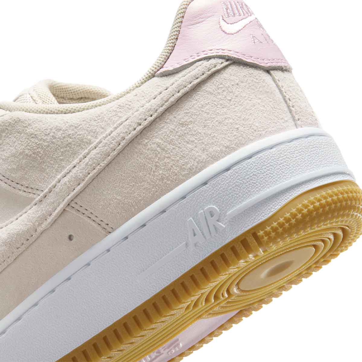 Nike SB Air Force 1 Low Shoes Light Orewood/Brown/Pink Heel
