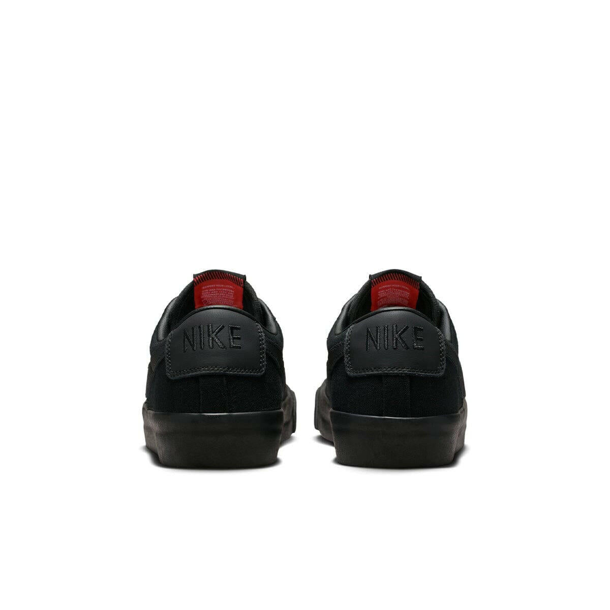 Nike SB - Blazer Low Pro GT ISO Shoes Triple Black.