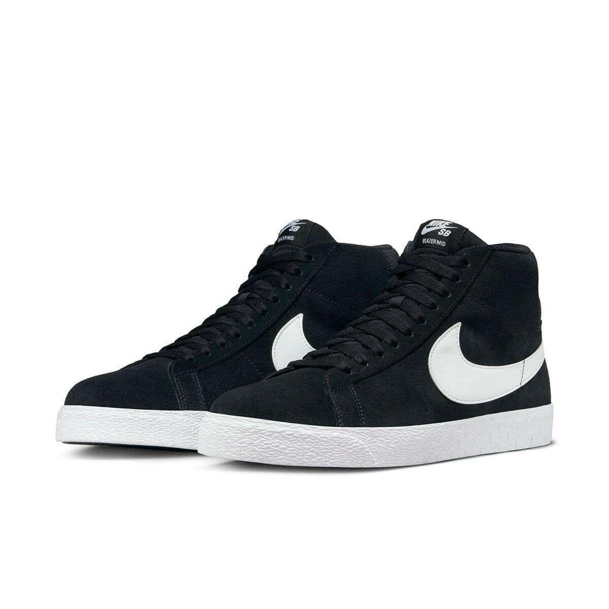 Nike SB - Blazer Mid Shoes Black/White-White-White.